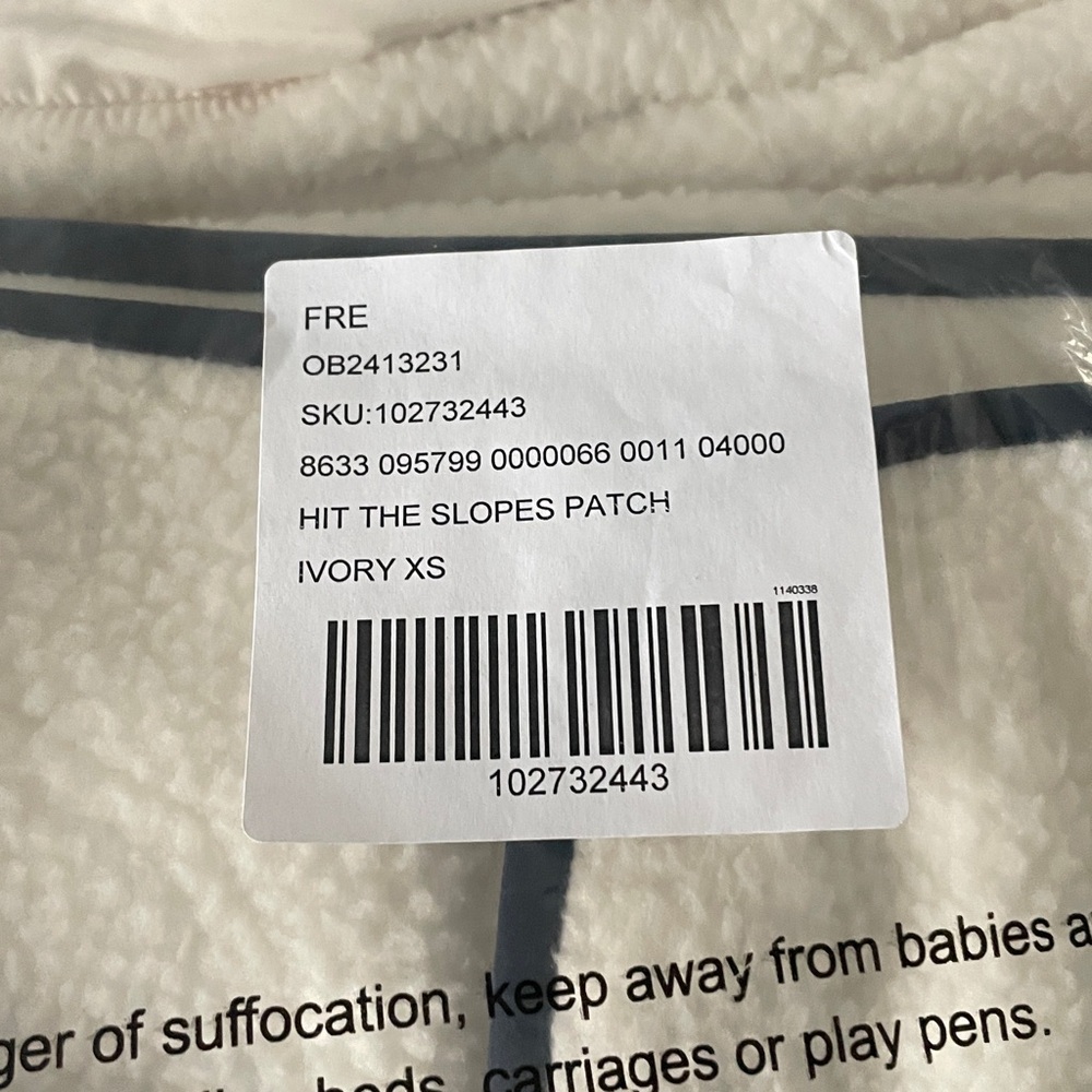 FPM Hit The Slopes Patch Fleece Jacket - Picture 8 of 8